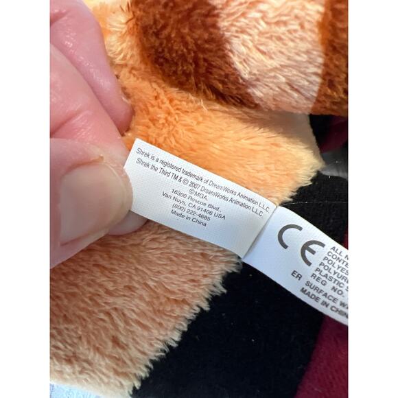 Shrek Puss N Boots 14" Sweet Talking Stuffed Animal Toy Plush 2007 Dream Works - Picture 4 of 9